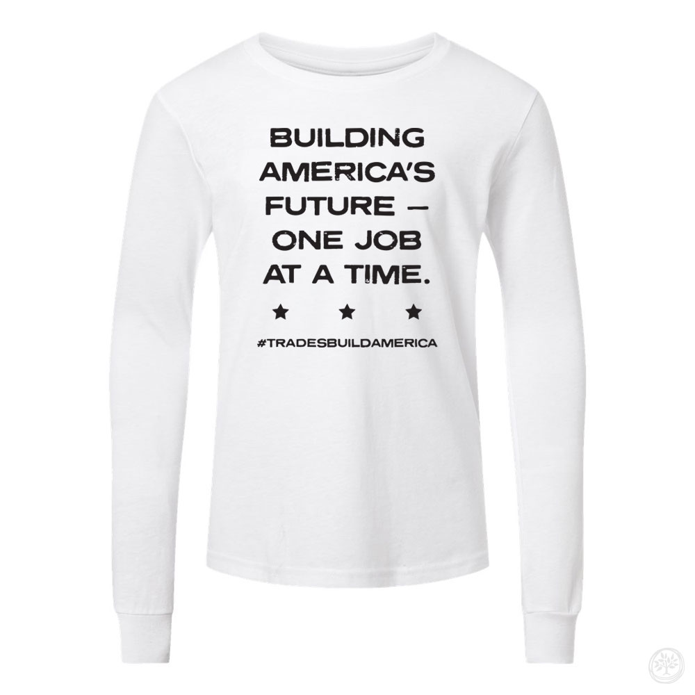 Builders, YOUTH Bella + Canvas CVC Long Sleeve Tee